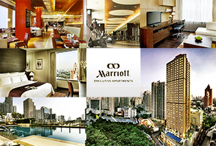 ５つ星のマリオットを我が家に。Marriott Executive Apartment Sukhumvit Park