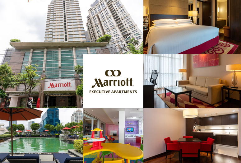 マリオット修行に最適！バンコクの長期滞在向けサービスアパート「Marriott Executive Apartments Sathorn Vista」