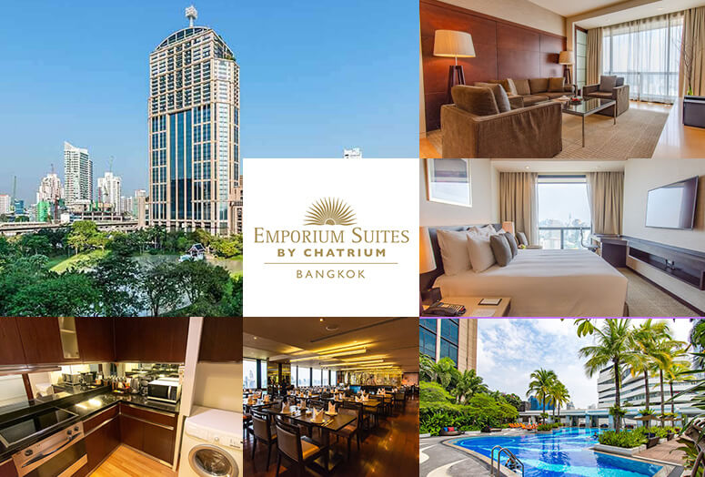 バンコクで“最高”のサービスアパートメントといえば、Emporium Suites