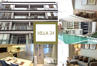 エンポリアムの真裏でベンジャシリ公園沿いという最高の立地に新築アパートが誕生！　VILLA 24