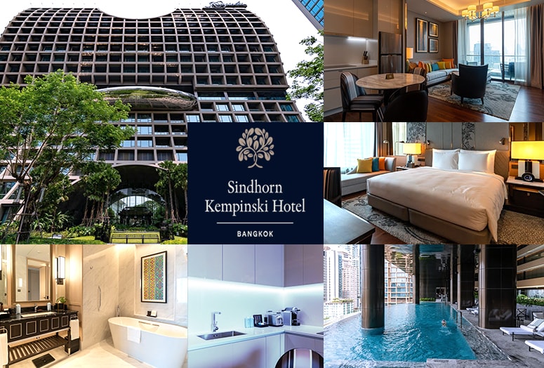 あのケンピンスキーの最新ホテルに長期滞在向けレジデンスがオープン！　Sindhorn Kempinski Hotel Bangkok