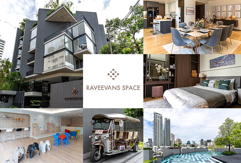 スクンビット39に全室3ベッドルームの新築アパート「Raveevan Space」が誕生！